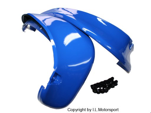 MX-5 Spatlap Set Achterzijde NA gelakt - blauw / DU