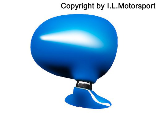 MX-5 Manual Mirror Set Blue (DU) ECE Type Approved I.L.Motorsport