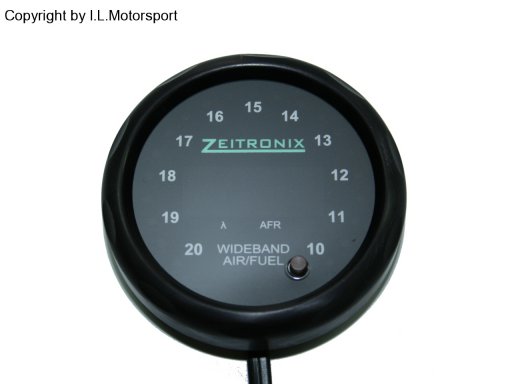 MX-5 ZR-2 Multi Gauge Black Ring Blue Dials  Zeitronix
